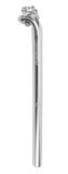 ERGOTEC Zadelpen vast hook 25.4 x 400 mm aluminium zilver