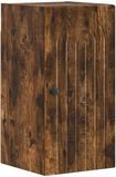 vidaXL - ALKMAAR - Gerookt eiken - Wandkast - 30 x 31 x 59 cm