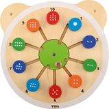 Viga toys Wandspel Muurspel Wanddecoratie Klein/Rond "Zoek de passende nummers"