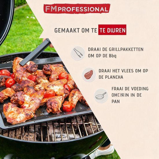 FM Professional Siliconen barbecueklem 29 cm