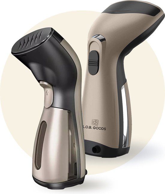 L.O.B. GOODS SteamWave Kledingstomer - Goud - Handstomer - Compact voor op reis