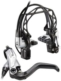 Magura HS33 R Velgrem 2-finger - zilver