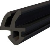 DQ-PP Raamafdichting, Zwart, 10 meter, S-1388 Rehau
