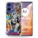 Cokitec Versterkte hoes voor Motorola G85 5G Street Art Maryline Monroe