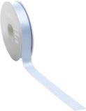 Merkloos Lichtblauw Satijnlint – 25 mm × 25 m – double face satijn