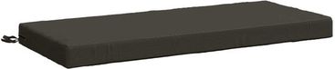 vidaXL Bankkussen SOEST 100% Polyester Antraciet 120 x 50 x 8 cm