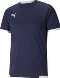 PUMA teamLIGA Jersey Sportshirt Mannen - Donker Blauw - Maat XS