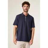 Garcia regular polo donkerblauw