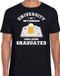 Bellatio Decorations Shoppartners Bv Carnaval t-shirt zwart university of Rotterdam voor heren - Rotterdams geslaagd / afstudeer cadeau verkleed shirt XL
