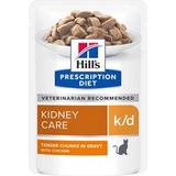 Hill's Prescription Diet k/d Kidney Care - Maaltijdzakjes - Rund - 48 x 85 g