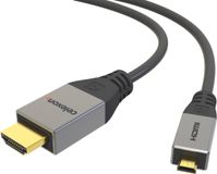 Celexon HDMI naar Micro HDMI kabel met Ethernet - 2.0m - Professional