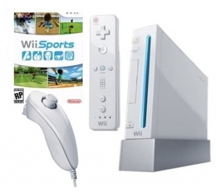 Nintendo Wii Sports Resort Pack wit / Wii Sports; Wii Sports Resort ; Wii Motion Plus Blanche ; Nunchuk Blanc