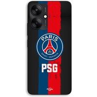 Maniacase Hoesje voor Xiaomi Redmi 13C 5G PSG-logo op zwarte achtergrond