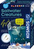 Kosmos Saltwater Creatures - Experimenteerset - Kweek Je Eigen Pekelkreeftjes - Complete Kweekset met Aquarium, Vergrootglas en Decoratie - Ontdek Levend Waterleven - STEM Speelgoed - Vanaf 8 Jaar