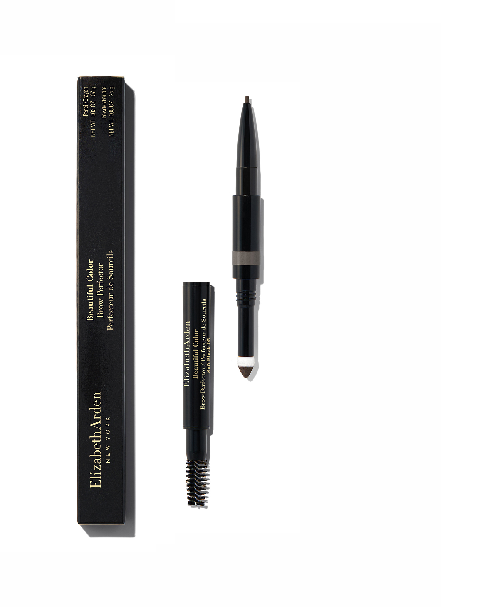 Elizabeth Arden Beautiful Color Brow Perfector Wenkbrauwpotlood - 05 Soft Black