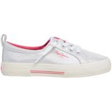 Pepe Jeans Kenton Chic G Sneak, gris (argent), 35 EU