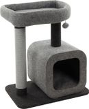 Flamingo Kattenmeubel Anzu Grijs Polyester 62x44x71 cm