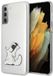 Karl Lagerfeld Choupette Fun Telefoonhoesje Samsung Galaxy S21 Transparant