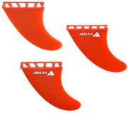 Victory Fiberglass Thruster Futures Vin Oranje