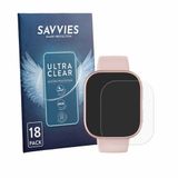 Savvies Screenprotector voor Hwagol Smartwatch 1.83" - Folie Beschermfolie transparant 18 Stuks
