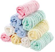 EXTSUD Babywashandjes, 10 stuks, van biologisch katoen, 25 x 25 cm