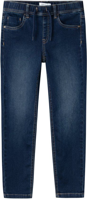 NAME IT NKMRYAN SLIM SWE JEANS 5225-TH NOOS Jongens Jeans Blauw Katoen/Polyester/Elastaan Slim Fit