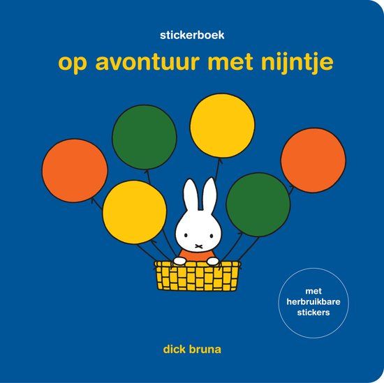 Top1Toys Mercis Publishing Nijntje Stickerboek Op Avontuur Met Nijntje