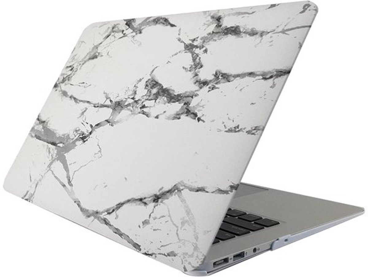 Mac-cover.nl MacBook Air 11 inch case - Marble - Grijs