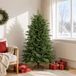 vidaXL Kunstmatige Hinged Kerstboom 180 cm PVC en Metaal Groen