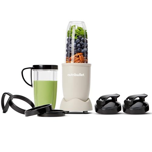 Nutribullet Pro NB910MASN 900 Watt Blender, 900W, 900ml & 700ml Cups, Sand