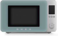 Smeg MOC02EGMEU Combi-Magnetron - Air Fry - Heteluchtoven & Grill - 27L - 2100W - Inverter Technologie - 25 Automatische Programma's - Soft Close - Collezione - Mat Emerald Green