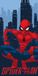 Spiderman serviette de plage New York 70 x 140 cm coton