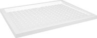 vidaXL Douchebak met noppen 80x100x4 cm ABS wit | vidaXL