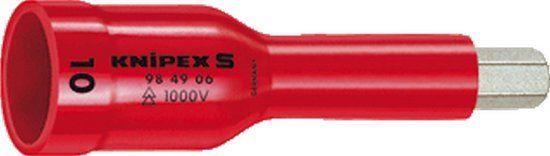 Knipex 98 49 06 Dop voor ratel 1/2\"- 6mm VDE