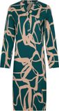 Pastunette Premium - Nachthemd - Couture - Katoen/Modal - Groen/Beige - Maat 40
