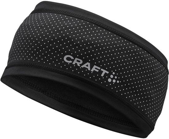 Craft Lumen Fleece 2 Hoofdband Functioneel - Zwart | Maat: L/XL