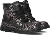 Ton & Ton Hedvig Veterboots Meisjes - Zwart - Maat 26