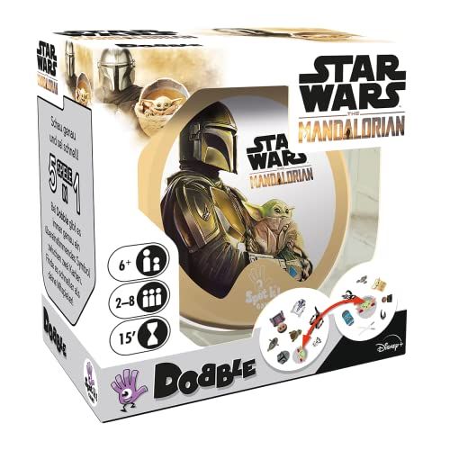 Asmodee Dobble Star Wars The Mandalorian - Familiespel - Kaartspel - Duits