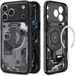 Spigen Ultra Hybrid MagFit - Hoesje Geschikt voor Apple iPhone 17 Pro Max - Compatibel met MagSafe - Back Cover Zero One Zwart