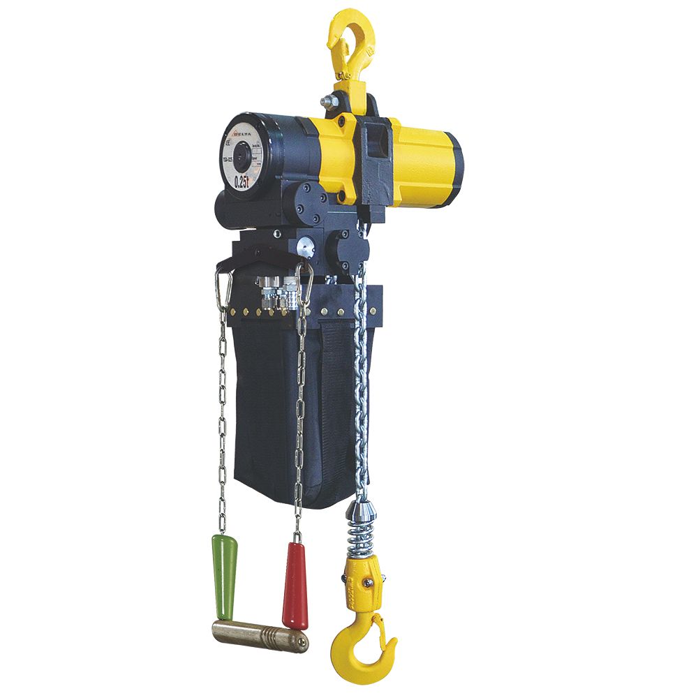 Delta Pneumatische kettingtakel | ATEX zone 2 | 3 m | 0,5 ton - CD.0.PH.0050.03