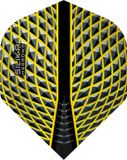 Harrows Silika NO2 Yellow Tough Crystalline Coated - Dart Flights