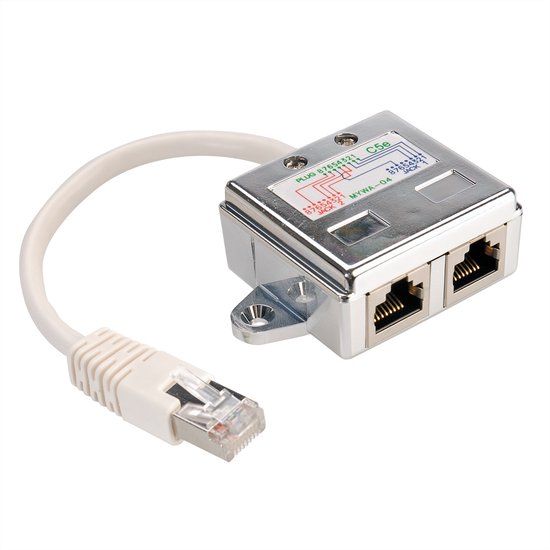 Value T-Adapter Cat.5e (Class D), STP