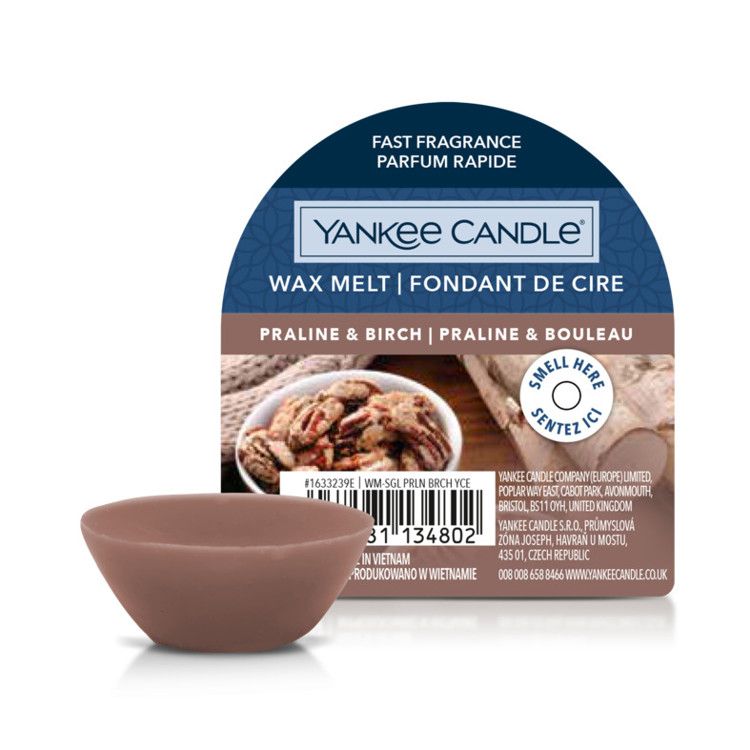 Yankee Candle Praline & Birch Wax Melt