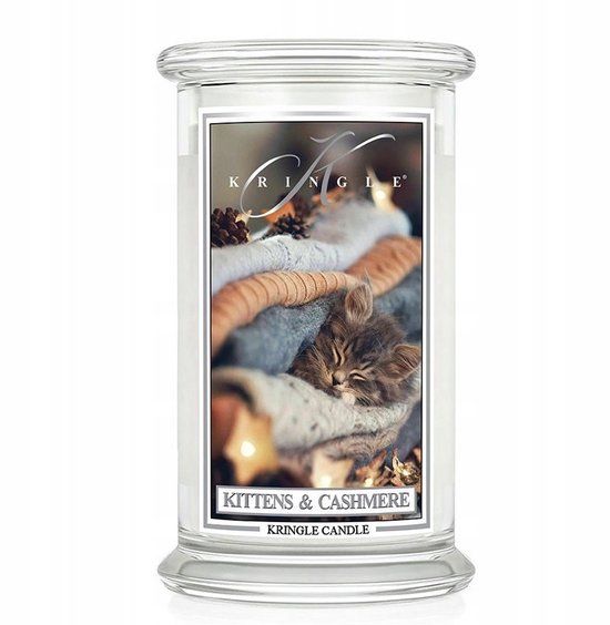 Kringle Candle Kittens & Cashmere geurkaars
