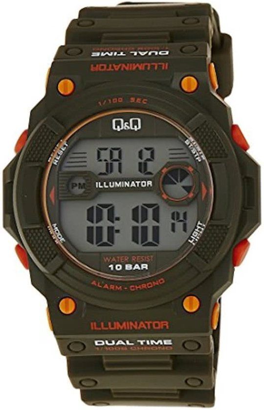 Q&Q by Citizen M140J003Y Mannen horloge - groen