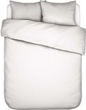 Essenza Essential Satin Dekbedovertrek Wit - Tweepersoons – 200x200/220 cm