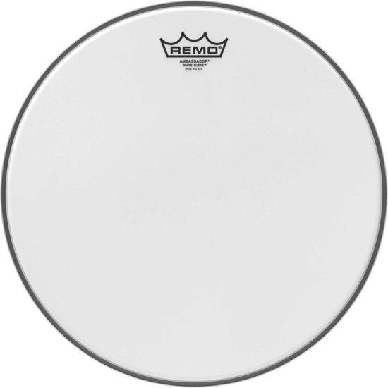 Remo BA-0818-WS Ambassador 18 inch White Suede Drumhead