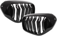 Farex BMW 5-Serie (G30, G31) Grille / Nieren Hoogglans Noir "Double Bar" M-Look – 2017+