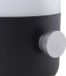 Lindby Isaline Terraslamp met dimmer - 1 licht - Kunststof - Zwart/Wit