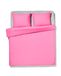 HEMA Housse de couette 200x200/220cm coton doux rose vif